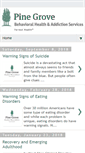 Mobile Screenshot of blog.pinegrovetreatment.com